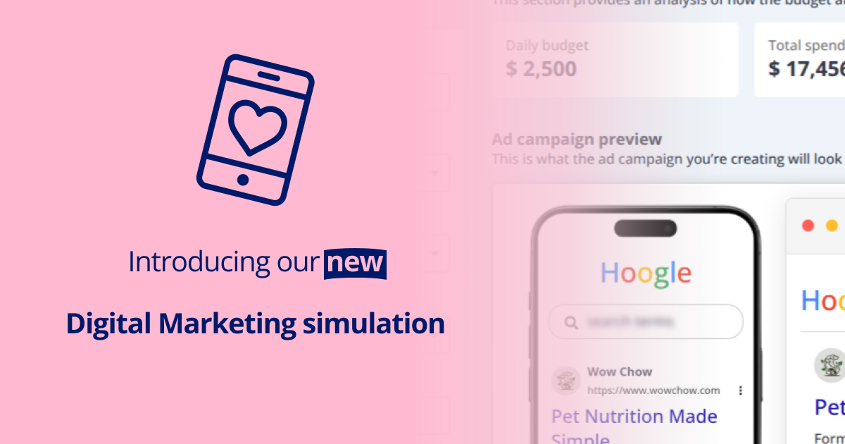 Hubro Digital Marketing simulation