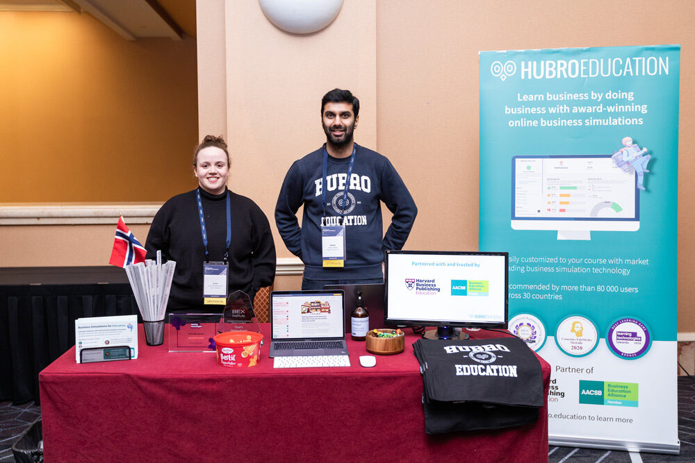 Hubro marketing simulations at the AMA Winter Conference